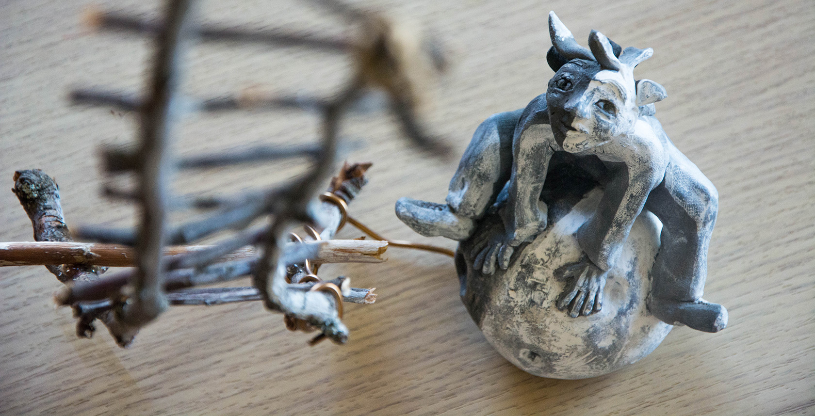 Au grés du vent / Atelier poterie céramique sculpture, vente et animations